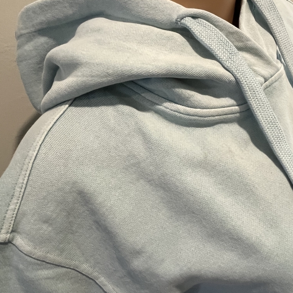 SPORTIQE French Terry Hoodies in Teal Size Medium New Without Tags - Picture 7 of 16